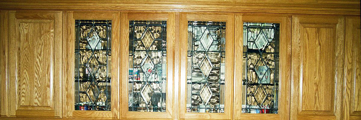 Beveled Glass cabinet Project