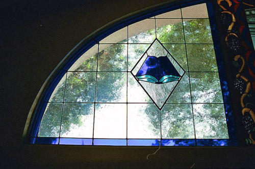 Widow,  Mt. Zion Church, Inside, Left Panel